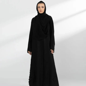 Embroidered Abaya Set