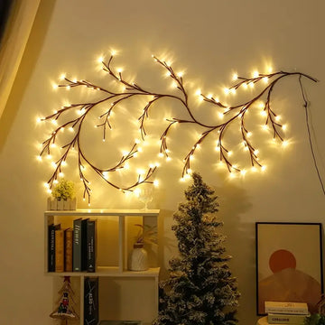 5.9ft/1.8m USB Powered Willow Branch LED Wall Decor