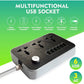 POWER SOCKET 6USB Ports POWER CORD:2M