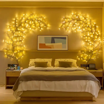 AMill Wall-Mounted LED Willow Branch Lamp