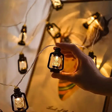 Vintage Kerosene Lamp LED String Lights