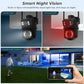 ANBIUX 4K 8MP PTZ WIFI CAMERA 4MP 4X DIGITAL ZOOM DUAL LENS DUAL SCREEN AUTO TRACKING ONVIF CCTV SURVEILLANCE OUTDOOR IP CAMERA