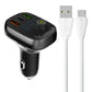 LDNIO C704Q USB Car Charger 3.0 Quick Charge Bluetooth 5.1 Handsfree USB Fast Car Charger FM Transmitter