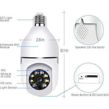 2MP WIRELESS BULB CAMERA