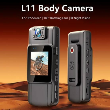 L11 2K WiFi Action Camera IR Night Vision Body Camera Video Recorder Security Surveillance Camcorder Sports DV Motorcycle DVR