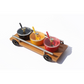 3 pcs Sirka Set With Wood Beach Stand