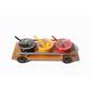 3 pcs Sirka Set With Wood Beach Stand