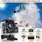 Ultra HD Action Camera 4K/1080P 30fps WiFi 2 inch 170D Underwater Waterproof Helmet Video Recording Sport Cameras Outdoor Camcor